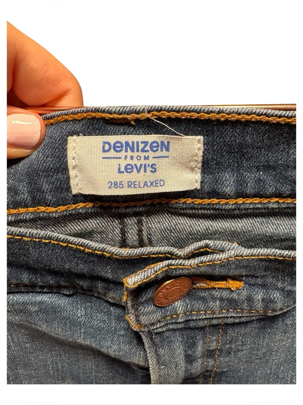 Denizen from Levi's 285 Relaxed Men's Jeans - Picture 3 of 3
